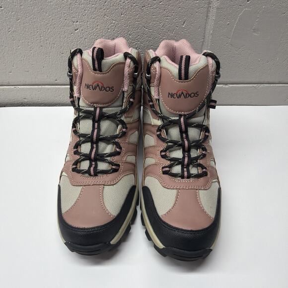 Nevados Shoes - Nevados Claire Mid Womens Taupe Blush Hiking Boots Size 10 (See Description)